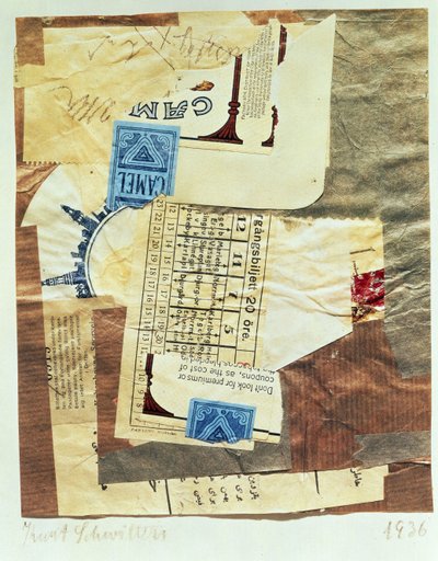 Kamel, 1936 von Kurt Schwitters