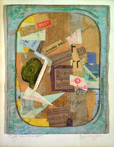 Unsichtbare Tinte von Kurt Schwitters
