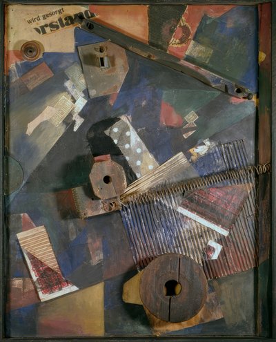 Konstruktion Merz. Ausgerenkte Kräfte von Kurt Schwitters