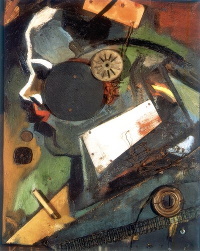 Merzbild 1A (Der Doktor) von Kurt Schwitters