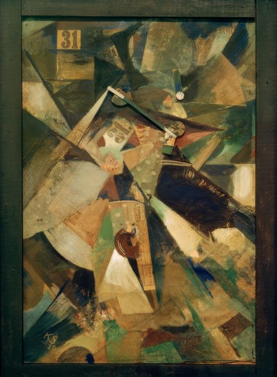 Merzbild Einunddreissig von Kurt Schwitters
