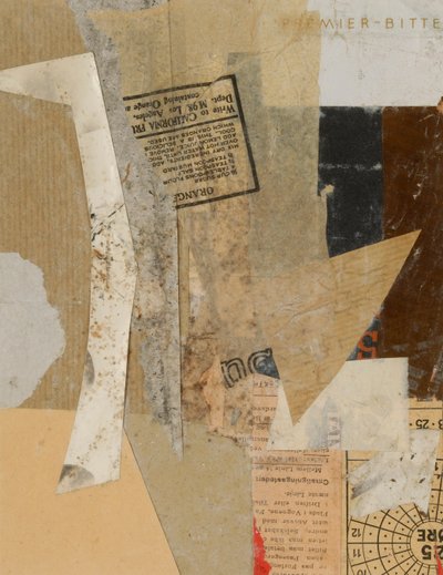 Mier Bitte, 1946 von Kurt Schwitters