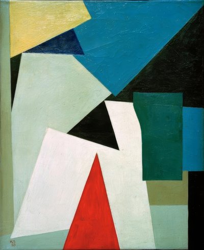 Motiv: Verschiebungen von Kurt Schwitters