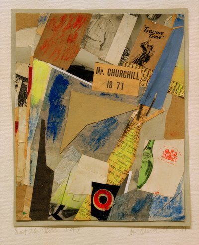 Mr. Churchill ist 71 von Kurt Schwitters