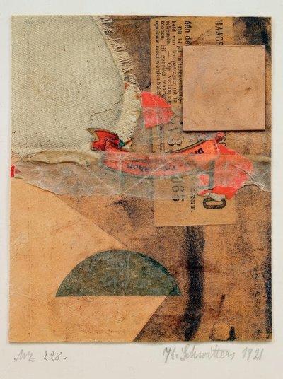 Mz 228 von Kurt Schwitters