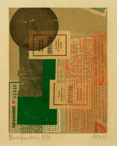 Mz 30,23 von Kurt Schwitters