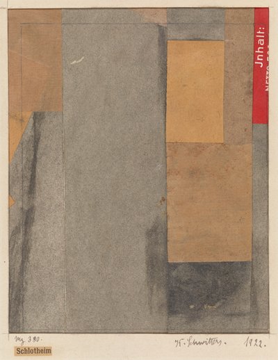 Mz 380. Schlotheim von Kurt Schwitters