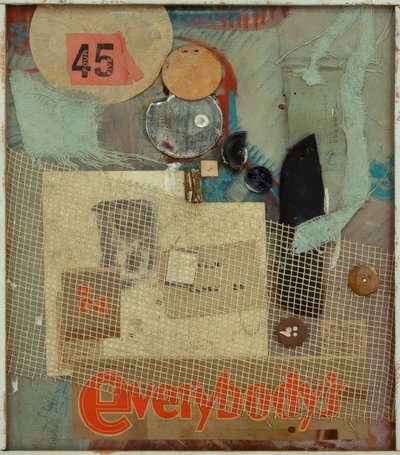 Ohne Titel (Everybodys) von Kurt Schwitters