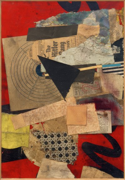 Ohne Titel (Die Hitler Gang) von Kurt Schwitters