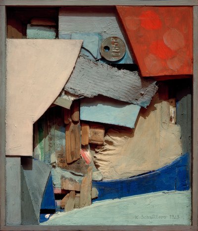 Relief von Kurt Schwitters
