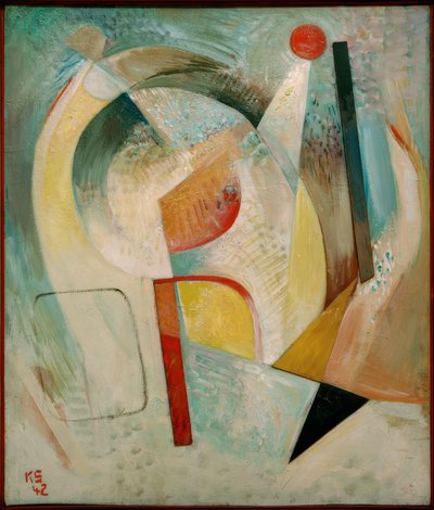 Roter Kreis von Kurt Schwitters