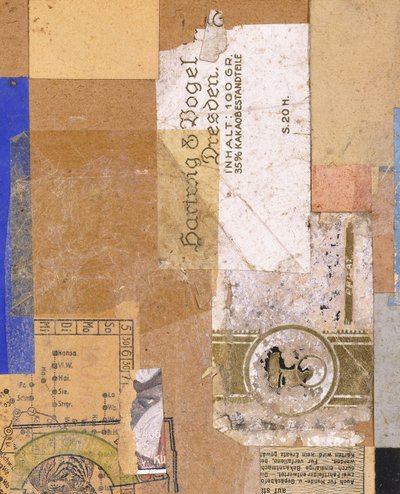 Ohne Titel von Kurt Schwitters