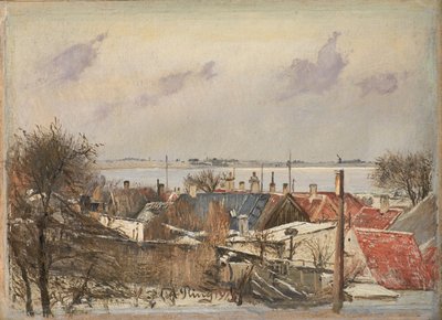 Blick von Roskilde auf den Fjord von Laurits Andersen Ring