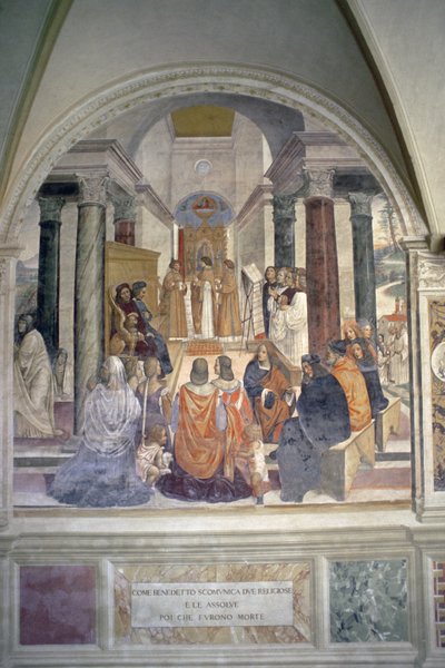 Das Leben des heiligen Benedikt von L. Signorelli