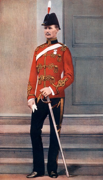 Leutnant Frederick Hugh Sherston Roberts, britischer Soldat, 1902 von Lafayette