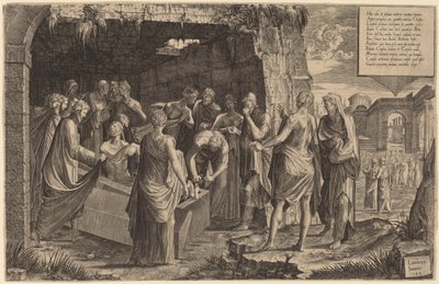 Die Auferweckung des Lazarus von Lambert Suavius