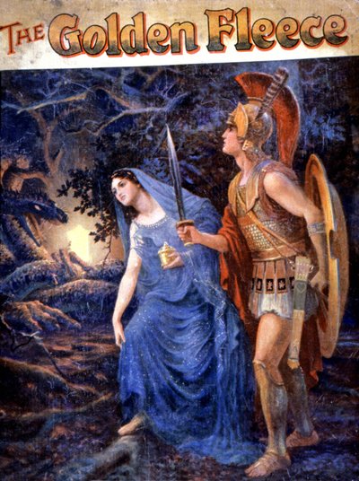 Jason und Hera, ca. 1900 (Illustration) von Lancelot Speed