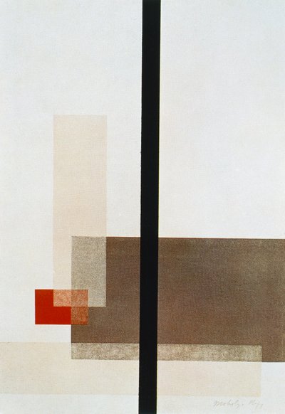 Komposition von Laszlo Moholy Nagy