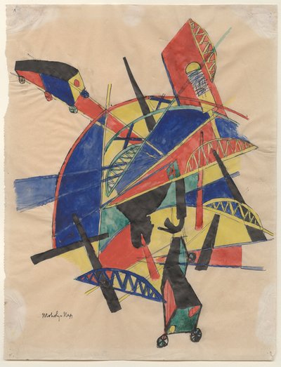 Brücken, 1920-21 von Laszlo Moholy Nagy