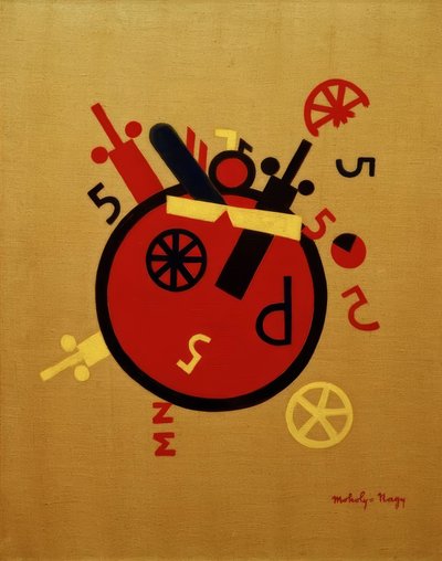 Großes Rad von Laszlo Moholy Nagy