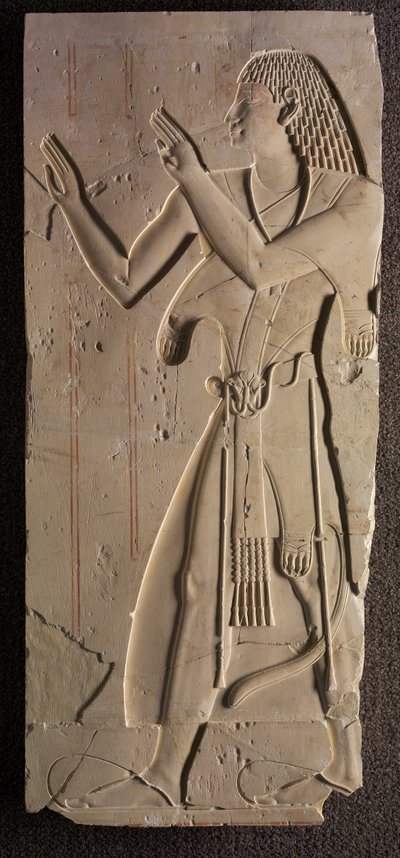 Mentuemhat in kirchlicher Kleidung von Late Period Egyptian