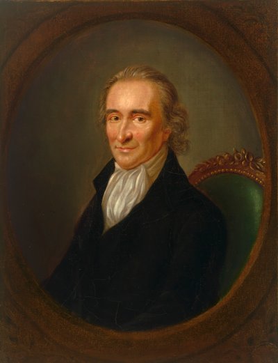 Thomas Paine, ca. 1792 von Laurent Dabos