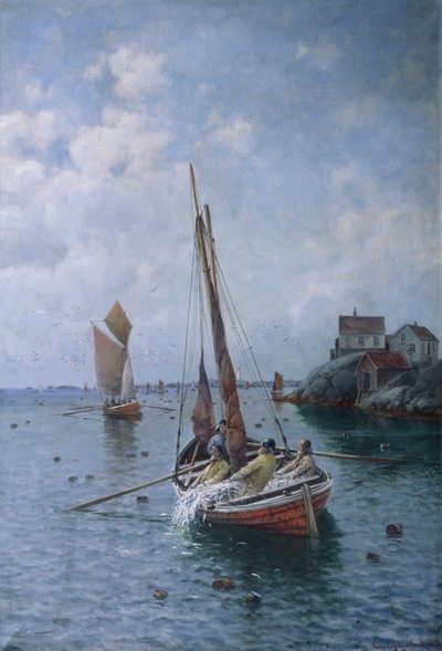 Heringsfischen von Lauritz Haaland