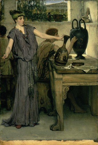 Etruskische Vasenmaler von Lawrence Alma Tadema