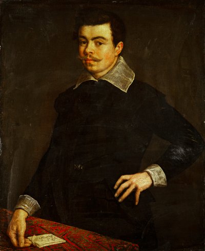 Porträt von Daniel Hopffer von Leandro Bassano