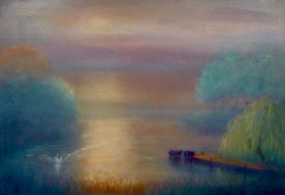 Erstes Licht, 2019 von Lee Campbell