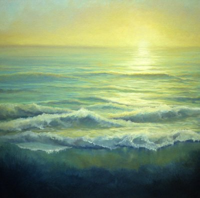 Goldener Dunst, 2004 Seestück von Lee Campbell