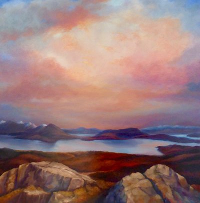Hochlandsee, 2019 von Lee Campbell