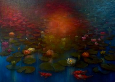 Seerosenteich von Lee Campbell