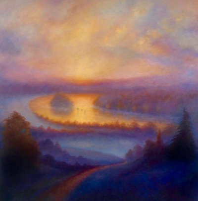Nebliger Blick, 2023 von Lee Campbell