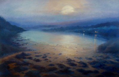 Mondscheinbucht, 2022 von Lee Campbell