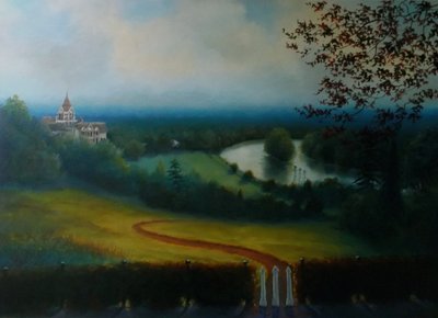 Petersham Hotel, 2011 Landschaft von Lee Campbell
