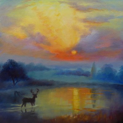 Richmond Park, 2019 von Lee Campbell