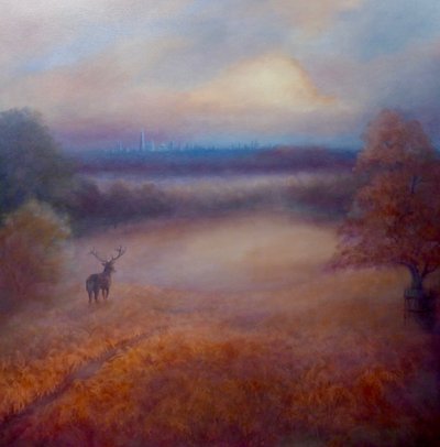 Richmond Park mit Stadtblick von Lee Campbell