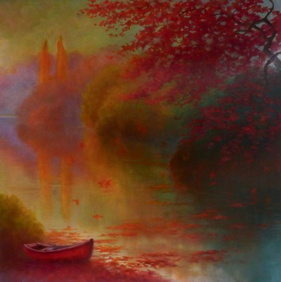 Das rote Boot von Lee Campbell