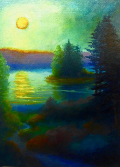Winterlicht, 2019 von Lee Campbell