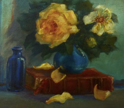 Gelbe Rosen von Lee Campbell