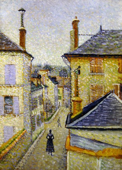 Straßenszene von Leo Gausson