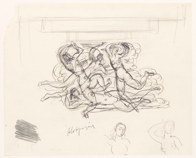 Nackte Frauen, schwimmend von Leo Gestel