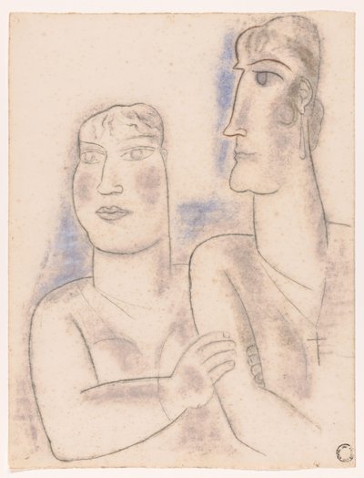 Zwei Frauen von Leo Gestel