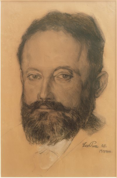 Herrenporträt von Leo Putz