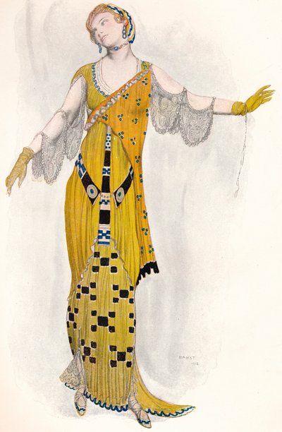 Fantaisie Sur Le Costume Moderne, Dione, ca. 1910 von Leon Bakst