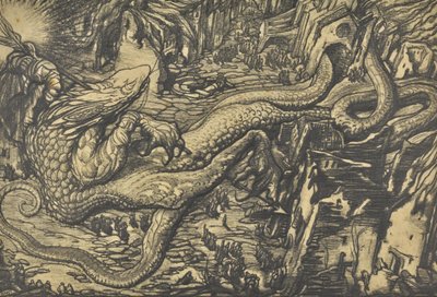 Das Monster des Krieges von Leon Bakst