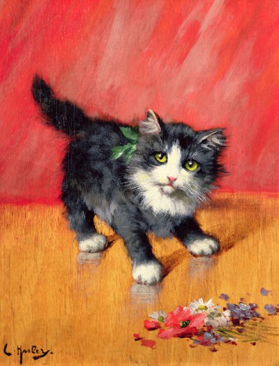 Ein unschuldiger Blick von Leon Charles Huber