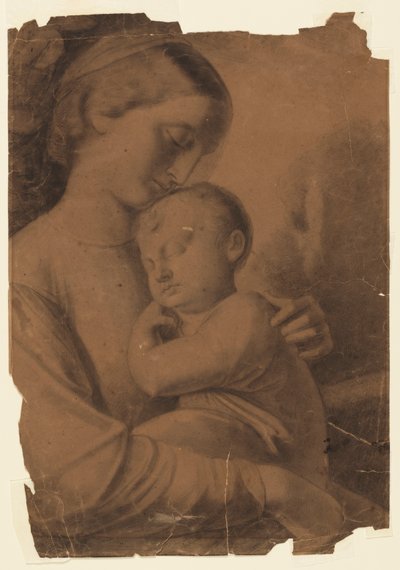 Madonna mit Kind von Leon Dabo