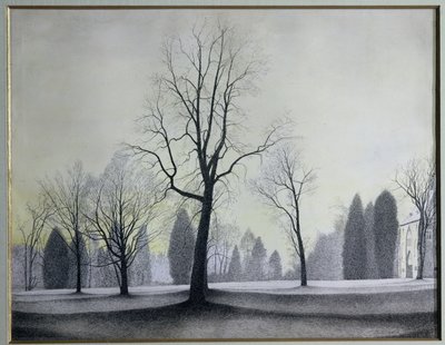 Der Park, Bäume von Leon Spilliaert